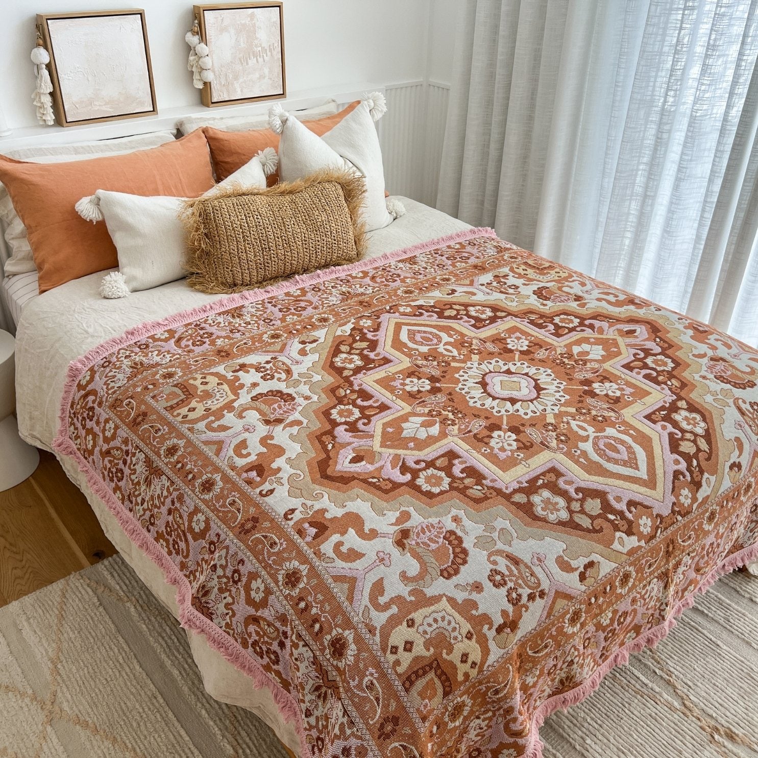 Desert Rose Large Picnic Rug