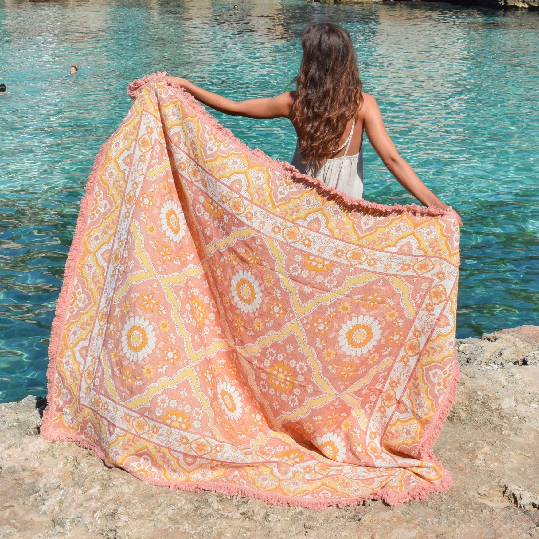 Calla Large Beach Blanket