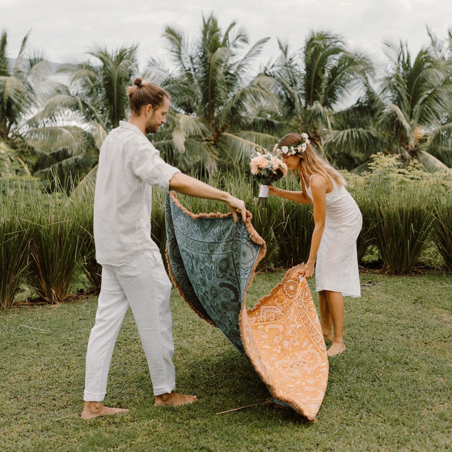 Indie Boho Picnic Blanket