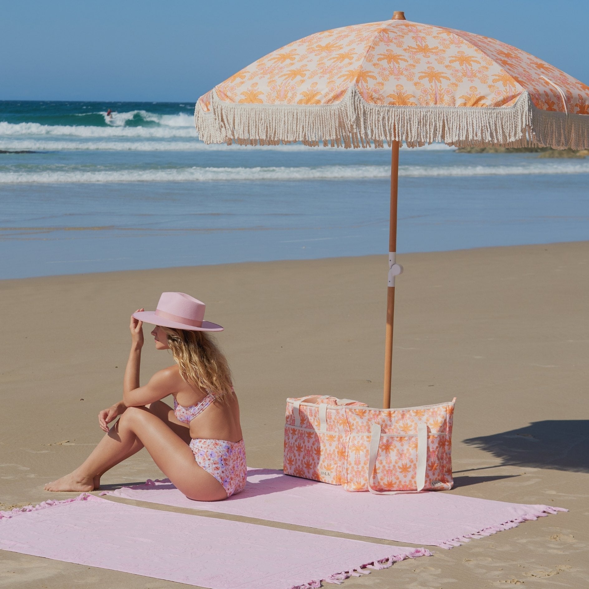 beach umbrellas